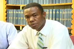 Minister of Trade and Industry in the Nevis Island Administration, Hon. Dwight Cozier